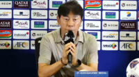 Shin Tae-yong: Strategi Defensif Indonesia Terbukti Efektif Melawan Australia