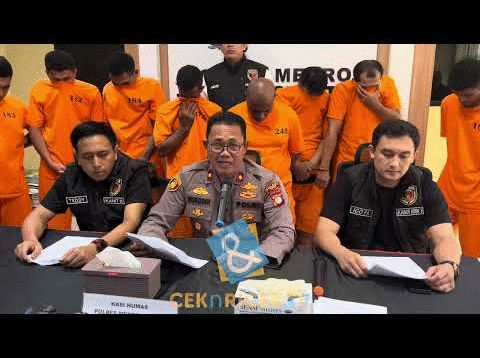 POLRES JAKARTA SELATAN BERHASIL MENANGKAP AKSI PREMANISME YANG VIRAL MEMBAWA SENPI & SAJAM DI KEMANG
