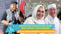 Ayah Rozak Dan Umi Kalsum Hadiri Pameran Kemanusiaan Ivan Gunawan