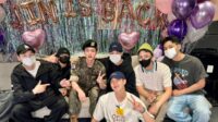 BTS tampil dalam sesi foto resmi Big Hit Music, tengah bersiap comeback usai selesai wamil.