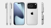 Desain Bocoran Iphone 17 Pro Max Dengan Tiga Kamera Belakang Dan Layar Penuh Berponi Kecil