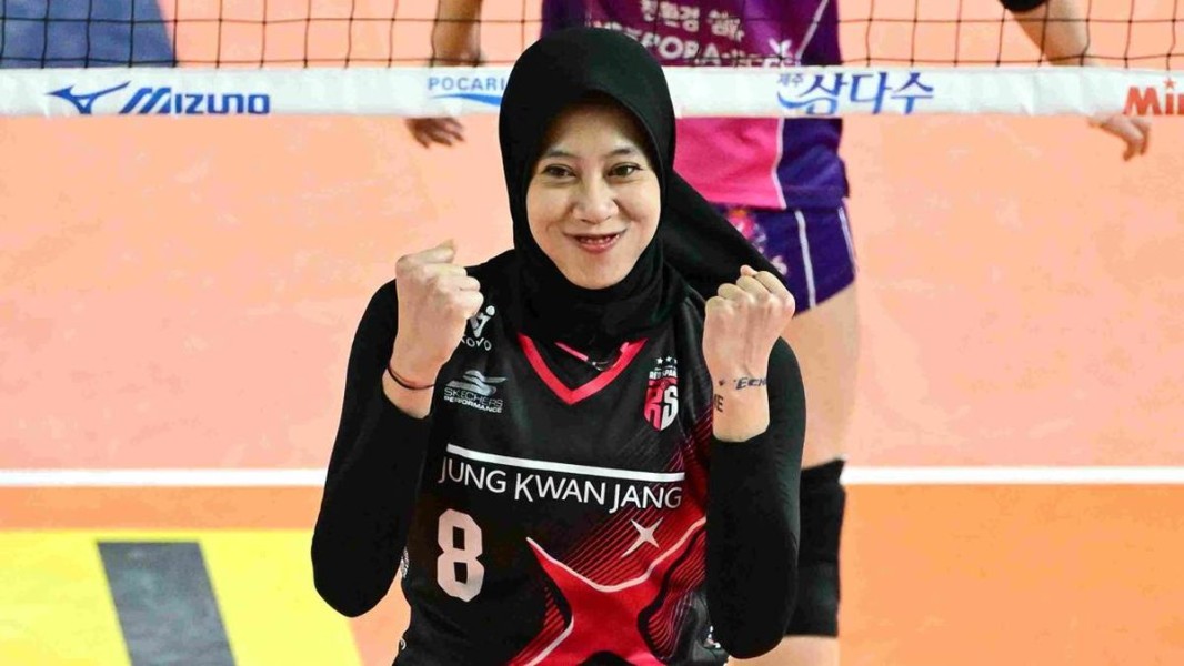 Megawati Hangestri saat bertanding di liga voli Korea, jadi sorotan jelang ke Fenerbahce