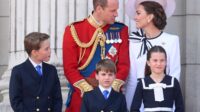 Pangeran William menatap Kate Middleton penuh cinta saat Trooping the Colour 2025
