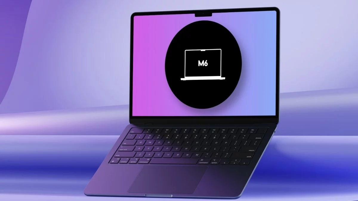 Tampilan MacBook Pro generasi baru dengan layar OLED dan chip M6 dari Apple