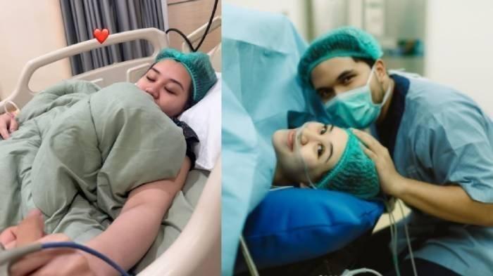 Thariq Halilintar Dan Aaliyah Massaid Menggendong Anak Pertama Mereka, Ahmad Arash Omara Tharia