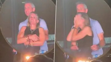 Andy Byron Dan Kristin Cabot Tertangkap Kamera Berpelukan Saat Konser Coldplay Di Boston