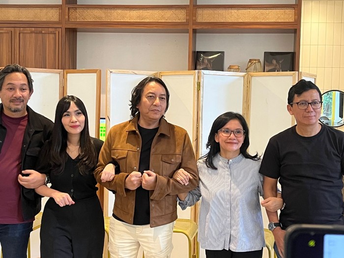 Anggota Wami Hadiri Konferensi Pers Di Jakarta Terkait Distribusi Royalti Periode Kedua