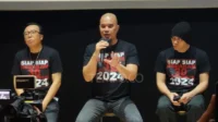 Ari Lasso Saat Konferensi Pers Konser Dewa 19 All Stars 2