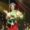 Audrey Bianca Saat Dinobatkan Sebagai Miss Indonesia 2025 Mengenakan Mahkota Kemenangan