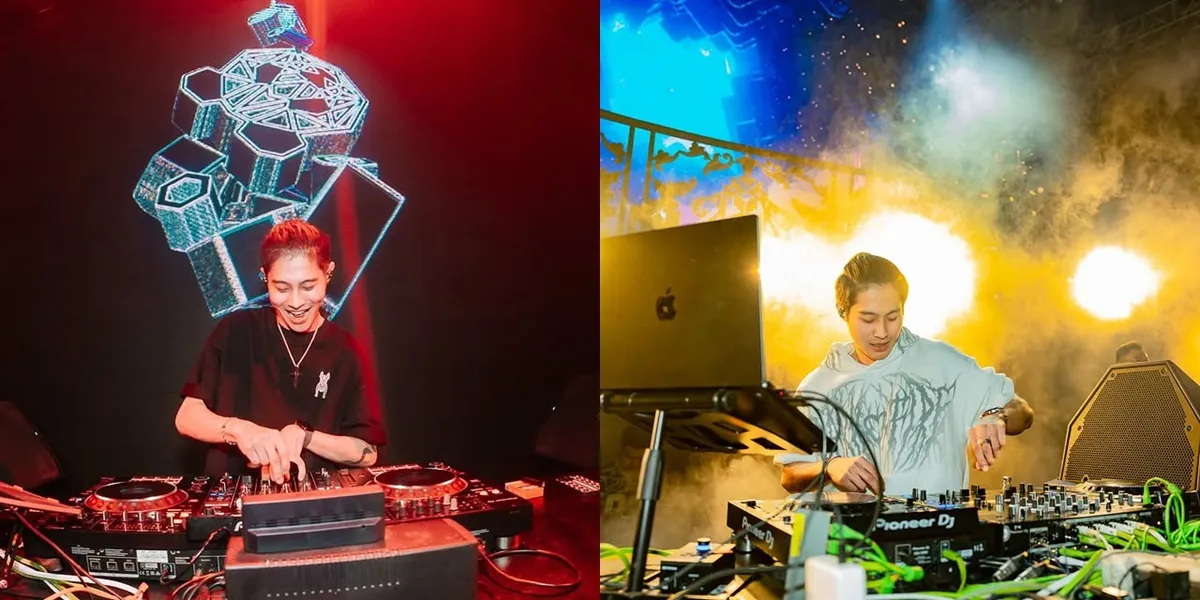 Dj Panda Berpose Di Instagram Saat Tampil Sebagai Dj Di Acara Malam