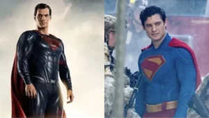 David Corenswet Sebagai Superman 2025 Dan Henry Cavill Dalam Man Of Steel Versi Sebelumnya