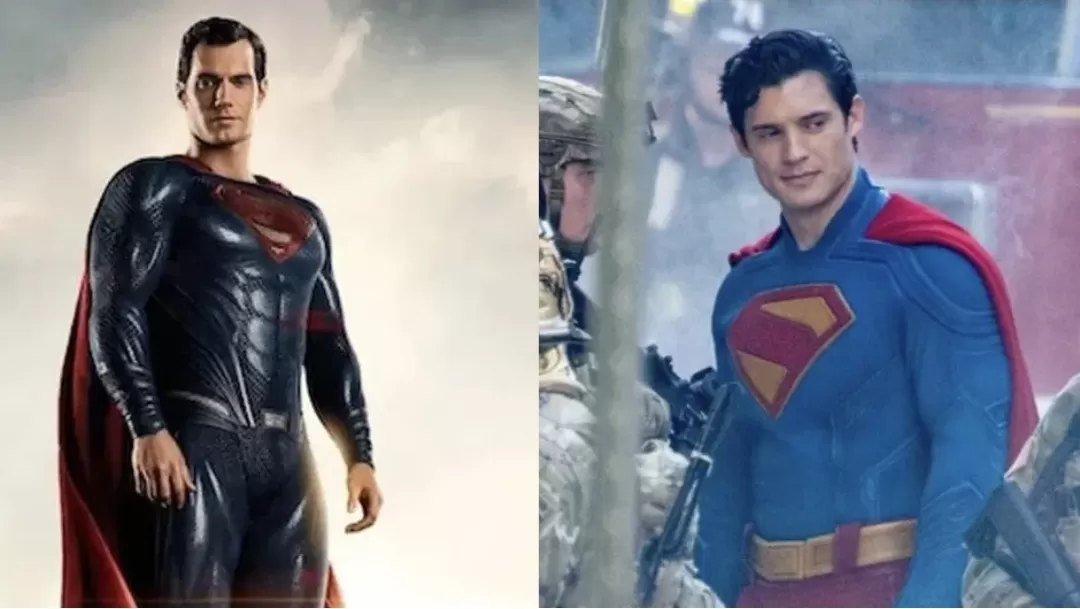 David Corenswet Sebagai Superman 2025 Dan Henry Cavill Dalam Man Of Steel Versi Sebelumnya
