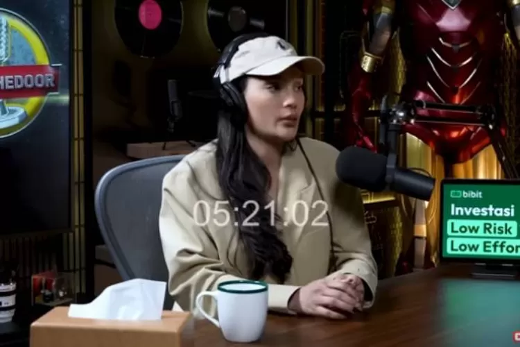 Erika Carlina Saat Tampil Di Podcast Deddy Corbuzier Membahas Kehamilan 9 Bulannya
