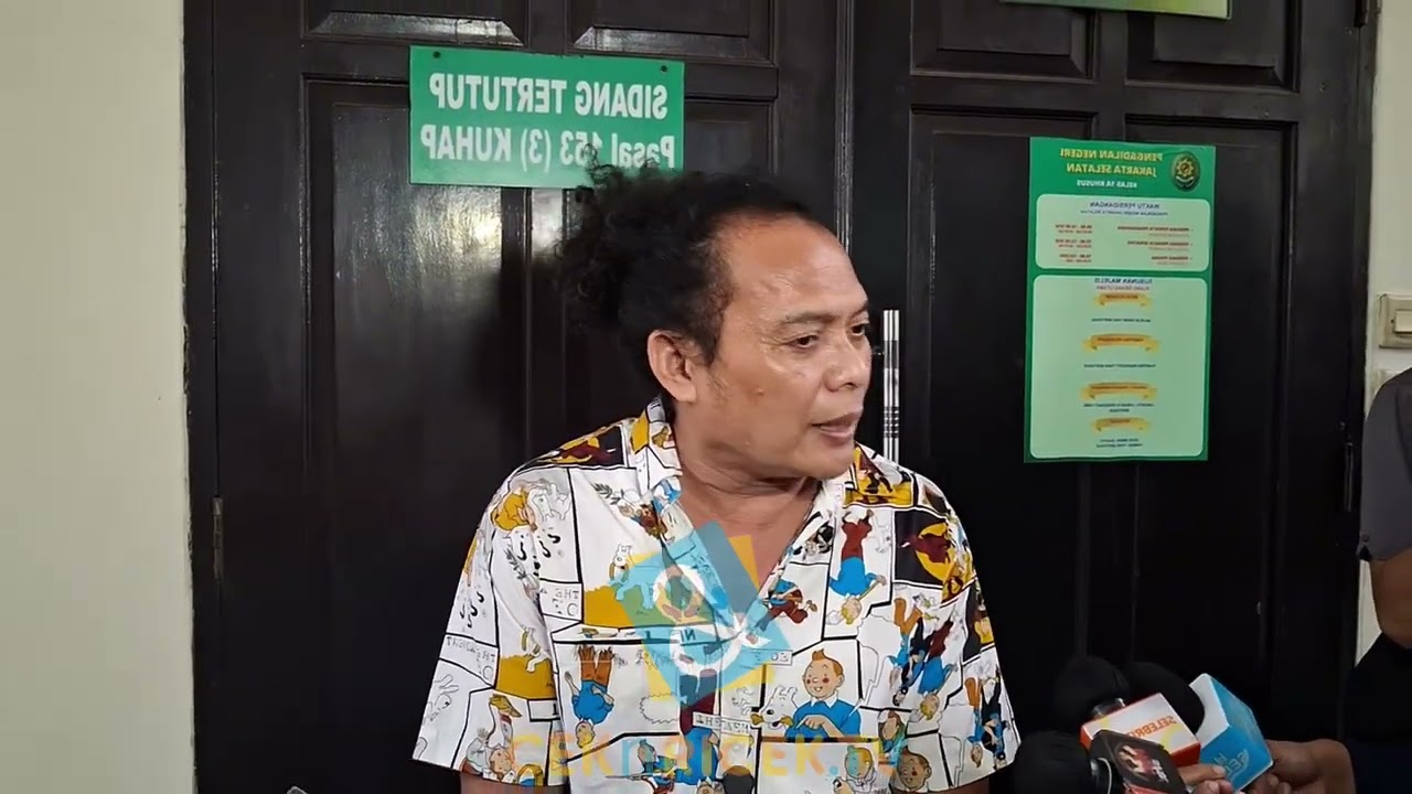 Fariz Rm Menghadiri Sidang Kasus Narkoba Dengan Wajah Lebih Segar