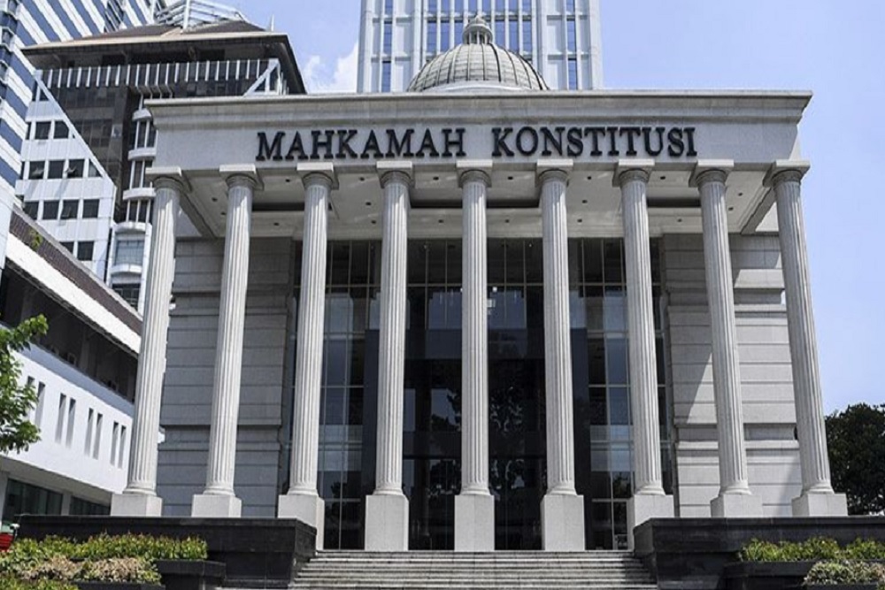 Gedung Mahkamah Konstitusi Tempat Sidang Gugatan Uu Hak Cipta Oleh Musisi Indonesia