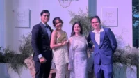 Gisel Dan Cinta Brian Kompak Di Lapangan Padel Dan Hadiri Pernikahan Luna Maya