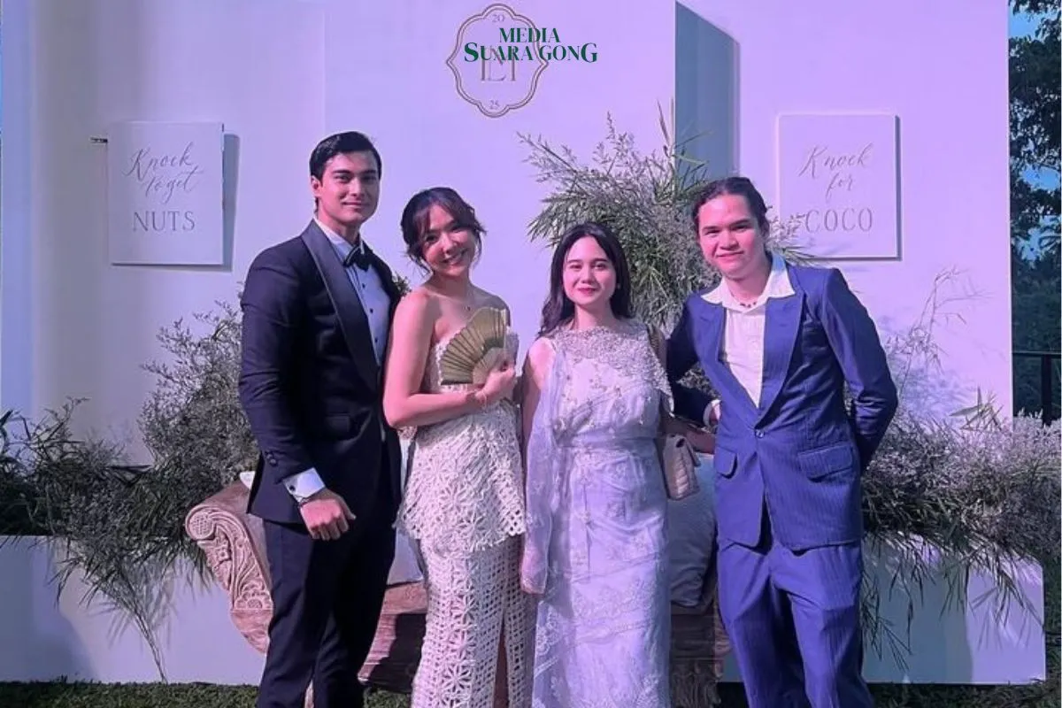 Gisel Dan Cinta Brian Kompak Di Lapangan Padel Dan Hadiri Pernikahan Luna Maya