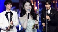 Iu Dan Park Bo Gum Hadir Elegan Di Blue Dragon Series Awards 2025 (1)