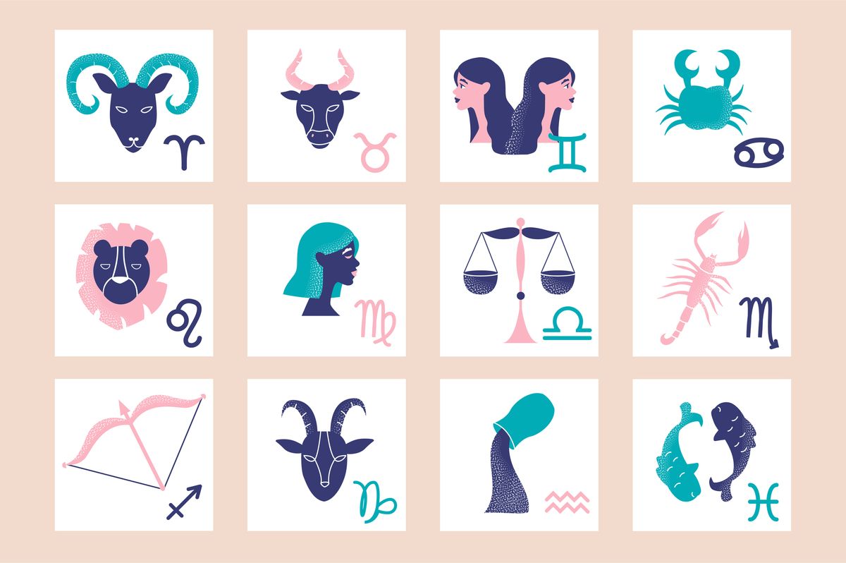 Ilustrasi Simbol Zodiak