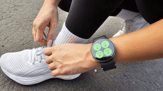 Jam tangan pintar untuk lari dan hitung kalori, cocok untuk diet sehat