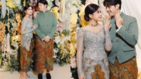 Jonathan Alden Dan Brisia Jodie Dalam Busana Adat Saat Lamaran Di Jakarta