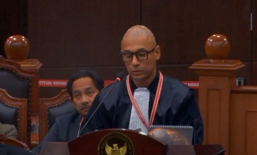 Marcell Siahaan Usai Sidang Uji Materi Uu Hak Cipta Di Mahkamah Konstitusi