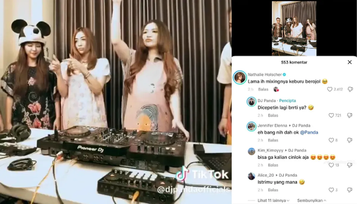 Nathalie Holscher Dan Dj Panda Dalam Konten Parodi Hamil Yang Menuai Kontroversi