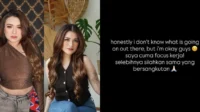 Nathalie Holscher Mengunggah Klarifikasi Lewat Instagram Story Soal Konten Kontroversial