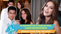 Olla Ramlan Dan Teuku Ryan Terlihat Akrab Dalam Sebuah Acara
