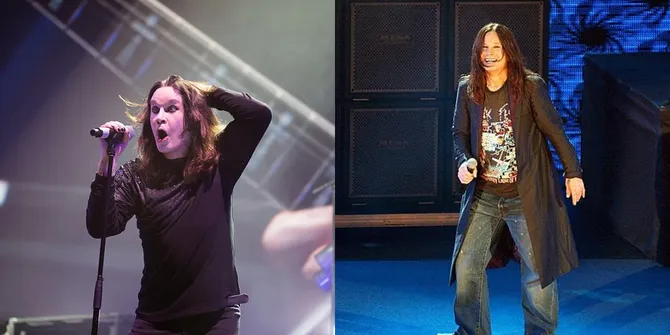 Ozzy Osbourne Tampil Di Panggung Saat Konser Perpisahan Di Birmingham