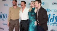 Pemeran Utama Fantastic Four Berpose Di Karpet Merah Premiere Film Marvel Terbaru