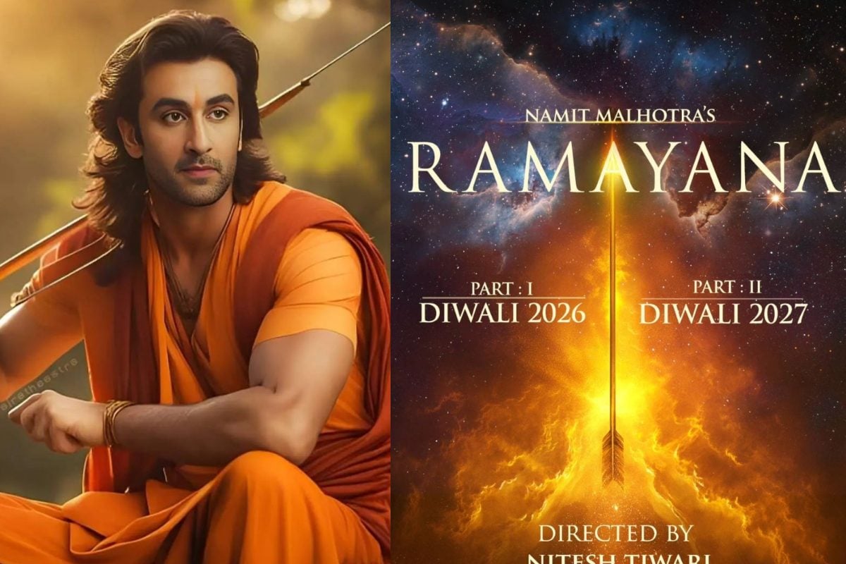 Poster Promosi Film Ramayana Versi 2026 Dengan Ranbir Kapoor Sebagai Rama