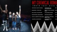 Poster Tur My Chemical Romance 2026 Di Asia Termasuk Singapura Dan Malaysia