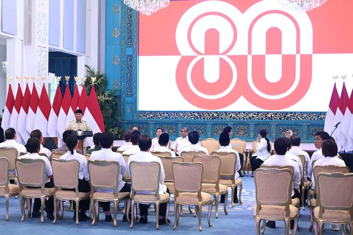 Presiden Prabowo Meluncurkan Logo Dan Tema Hut Ke 80 Ri Di Istana Negara, 23 Juli 2025