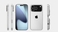 Render Bocoran Iphone 17 Pro Dengan Tonjolan Kamera Persegi Dan Warna Sky Blue