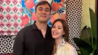Rendy Kjaernett Bersama Bella Lopulisa Dalam Momen Dekat Di Gereja