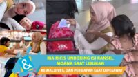 Ria Ricis Dan Moana Memperlihatkan Isi Tas Anak Penuh Mainan Saat Liburan Di Maldives
