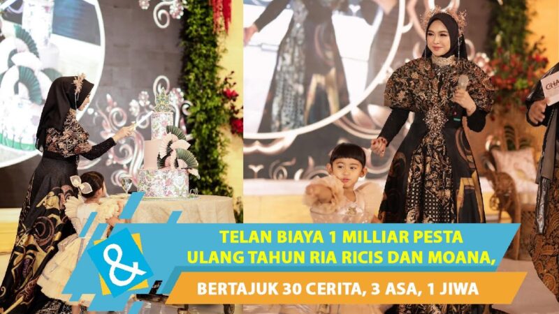 Ria Ricis Rayakan Ulang Tahun Moana Dengan Tema Etnik