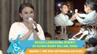 Rossa Bernyanyi Di Panggung Ulang Tahun Rizky Billar Bersama Abang L