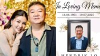 Sarwendah Memberikan Keterangan Duka Atas Wafatnya Sang Ayah Hendrik Lo