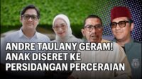 Andre Taulany geram, anaknya dipaksa jadi saksi persidangan, hakim menolak keterlibatan anak dalam konflik rumah tangga. Andre Taulany Geram, Anaknya Dipaksa Jadi Saksi Persidangan, Hakim Menolak Keterlibatan Anak Dalam Konflik Rumah Tangga