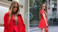 Jennifer Lopez mengenakan gaun merah muda saat belanja di Turki Jennifer Lopez Mengenakan Gaun Merah Muda Saat Belanja Di Turki