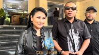 Lita Gading memberikan keterangan pers di Polda Metro Jaya Lita Gading Memberikan Keterangan Pers Di Polda Metro Jaya