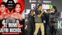 Poster pertandingan El Rumi vs Jefri Nichol di Superstar Knockout Vol. 3 Poster Pertandingan El Rumi Vs Jefri Nichol Di Superstar Knockout Vol