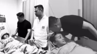 Raffi Ahmad dan Irfan Hakim menjenguk Mpok Alpa Raffi Ahmad Dan Irfan Hakim Menjenguk Mpok Alpa