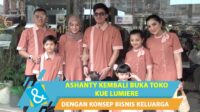 Ashanty dan keluarga potong pita pembukaan Lumiere Cake Shop Ashanty Dan Keluarga Potong Pita Pembukaan Lumiere Cake Shop