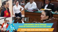 Nikita Mirzani tampil elegan dengan gaya rambut ponytail saat sidang Nikita Mirzani Tampil Elegan Dengan Gaya Rambut Ponytail Saat Sidang