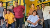 Suti Karno tersenyum usai amputasi kaki, tetap semangat jalani hidup Suti Karno Tersenyum Usai Amputasi Kaki, Tetap Semangat Jalani Hidup