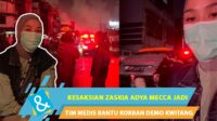 Zaskia Adya Mecca membawa ambulans di lokasi demo Kwitang Zaskia Adya Mecca Membawa Ambulans Di Lokasi Demo Kwitang