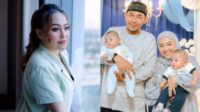 Ajie Darmaji kenang perjuangan Mpok Alpa di ulang tahun anak kembar Ajie Darmaji Kenang Perjuangan Mpok Alpa Di Ulang Tahun Anak Kembar